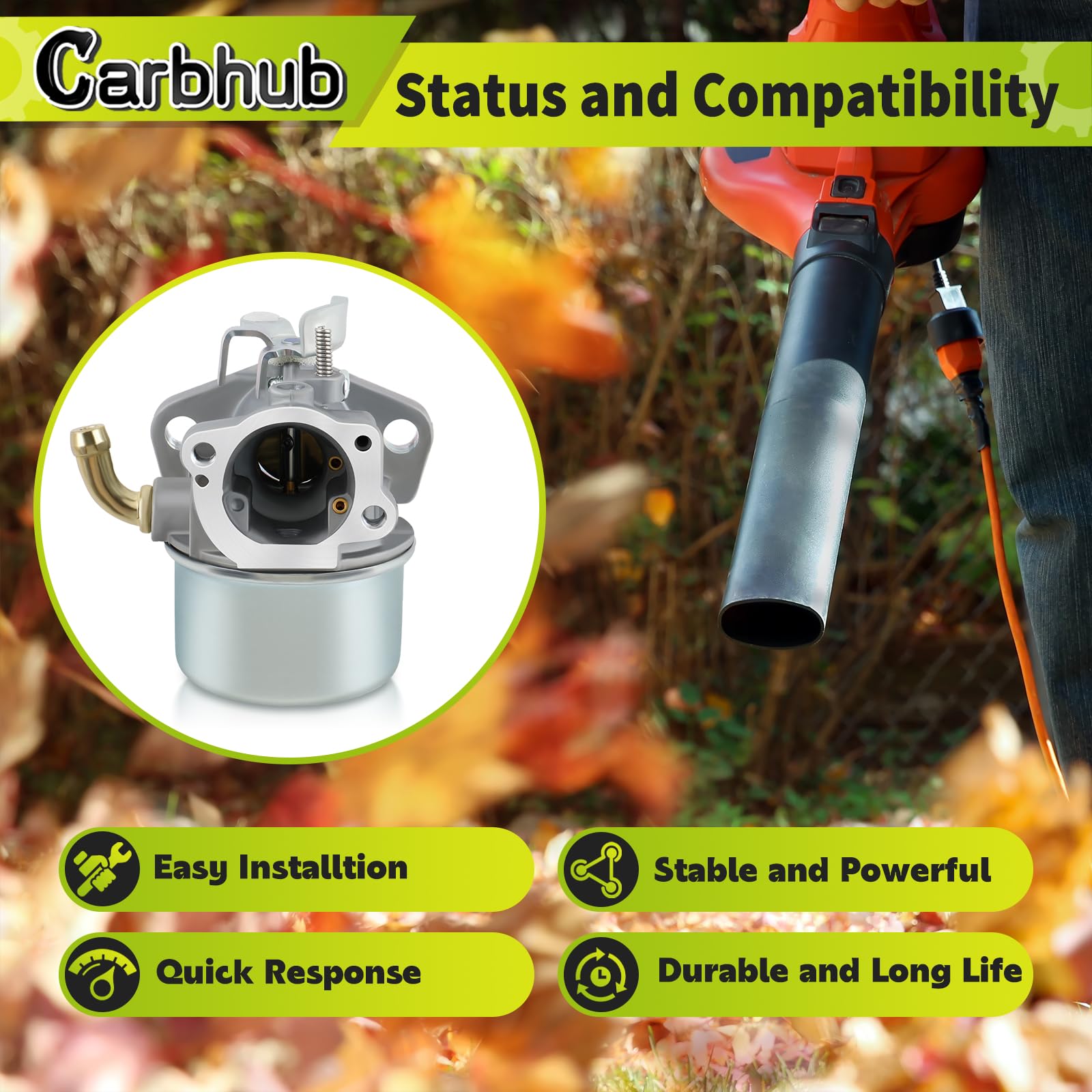 Amazon.com: Carbhub 591925 Carburetor for 698479 693518 698475